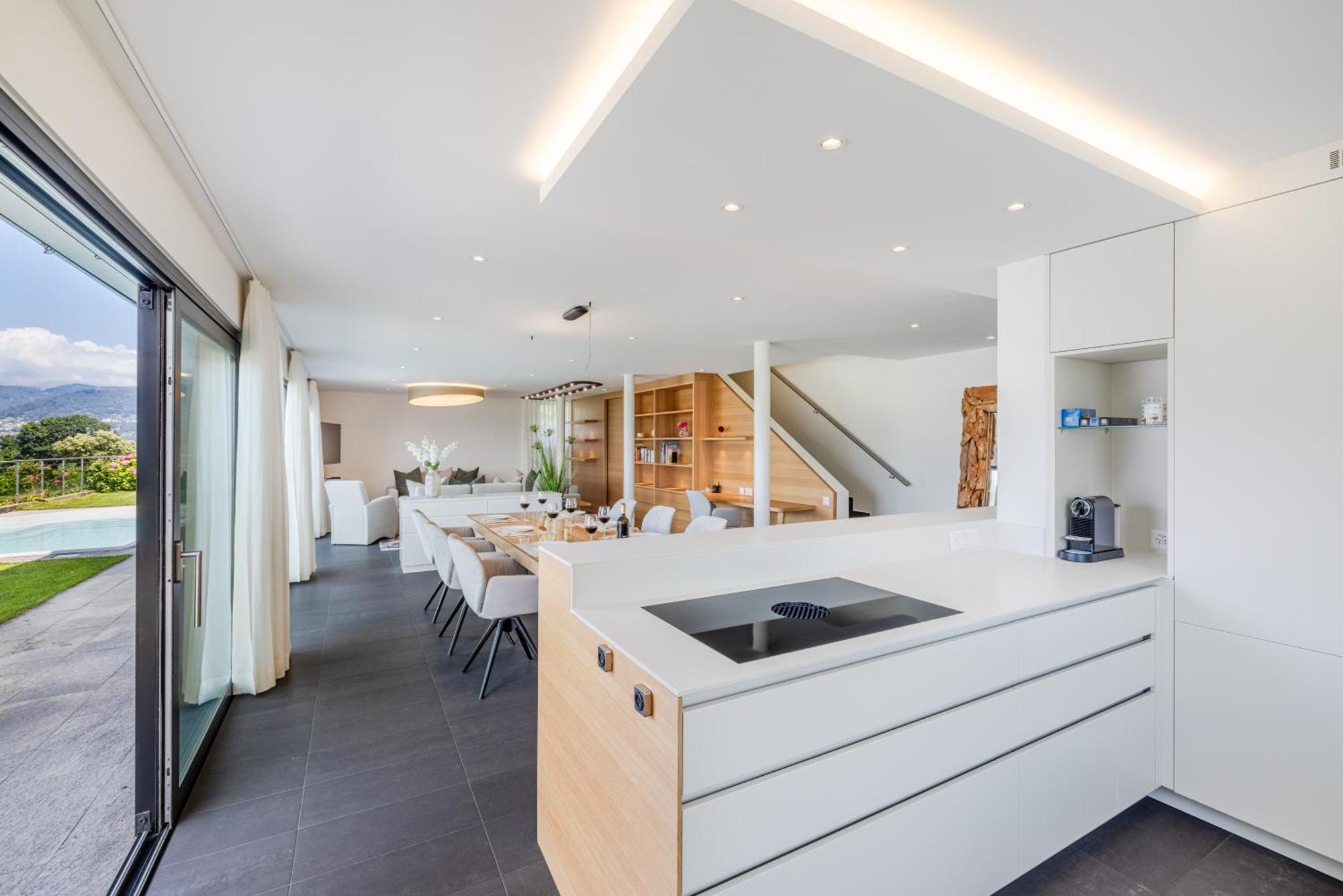 Villa Girandola With Private, Heated Pool Lugano Luaran gambar
